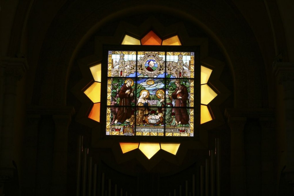 Stained Glass in the Church of St Catherine